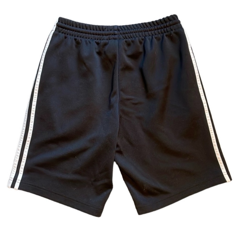 EUC Adidas Men's Black Performance Shorts - 3 Stripes Size Small - Picture 3 of 4